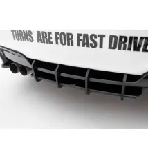 Street Pro Central Diffuseur Arriere BMW 1 M Coupe E82