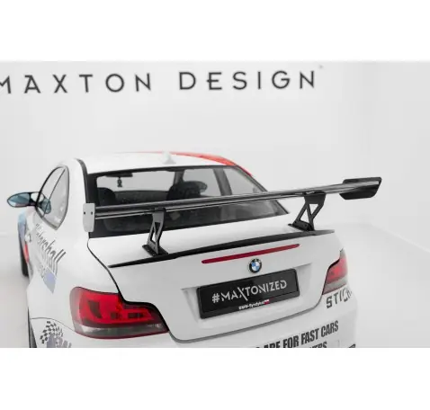 Carbon Spoiler With Internal Brackets Uprights V.1 BMW 1 M E82