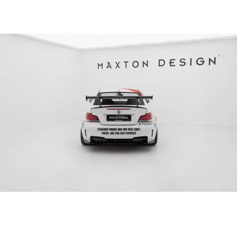 Carbon Spoiler With Internal Brackets Uprights V.1 BMW 1 M E82