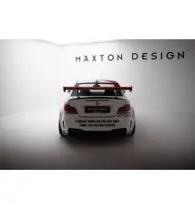 Carbon Spoiler With Internal Brackets Uprights V.1 + LED BMW 1 M E82