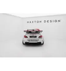 Carbon Spoiler With Internal Brackets Uprights V.1 + LED BMW 1 M E82