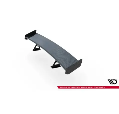 Carbon Spoiler With Internal Brackets Uprights V.1 + LED BMW 1 M E82