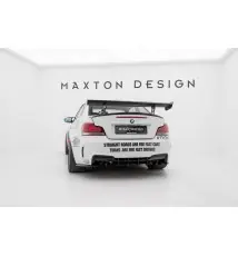 Carbon Spoiler With Internal Brackets Uprights V.2 BMW 1 M E82