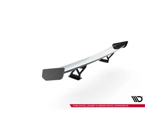 Carbon Spoiler With Internal Brackets Uprights V.2 BMW 1 M E82