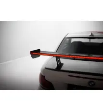 Carbon Spoiler With Internal Brackets Uprights V.2 + LED BMW 1 M E82