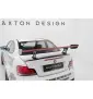 Carbon Spoiler With Internal Brackets Uprights V.2 + LED BMW 1 M E82