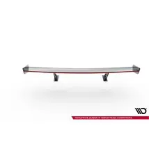 Carbon Spoiler With Internal Brackets Uprights V.2 + LED BMW 1 M E82