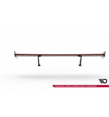 Carbon Spoiler With Internal Brackets Uprights V.2 + LED BMW 1 M E82