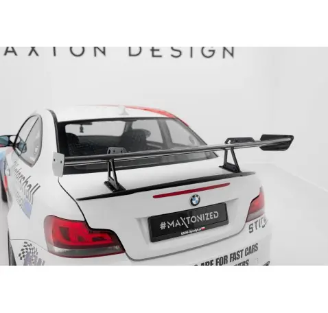 Carbon Spoiler With Upper Swan Mounting BMW 1 M E82 Carbon Spoiler With Upper Swan Mounting BMW 1 M E82
