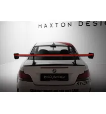 Carbon Spoiler With Upper Swan Mounting + LED BMW 1 M E82