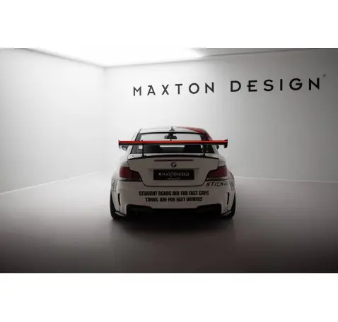 Carbon Spoiler With Upper Swan Mounting + LED BMW 1 M E82