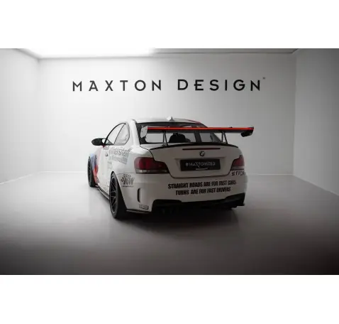 Carbon Spoiler With Upper Swan Mounting + LED BMW 1 M E82