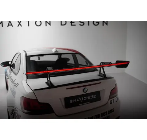 Carbon Spoiler With Upper Swan Mounting + LED BMW 1 M E82