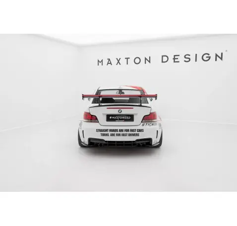 Carbon Spoiler With Upper Swan Mounting + LED BMW 1 M E82