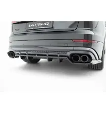 Arriere Splitter (avec une barre verticale) V.2 Audi SQ8 / Q8 S-Line Mk1 Facelift