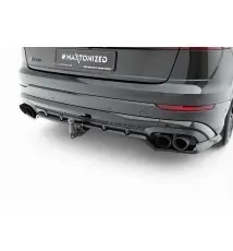 Arriere Splitter (avec une barre verticale) V.2 Audi SQ8 / Q8 S-Line Mk1 Facelift