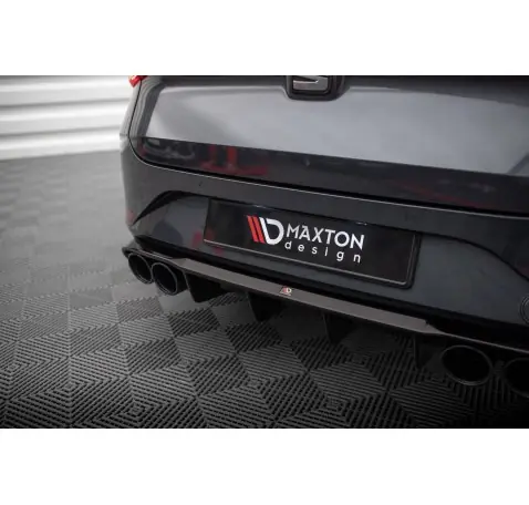 Rajout Du Pare-Chocs Arriere + Faux Pot D'échappement Seat Leon ST FR Mk4