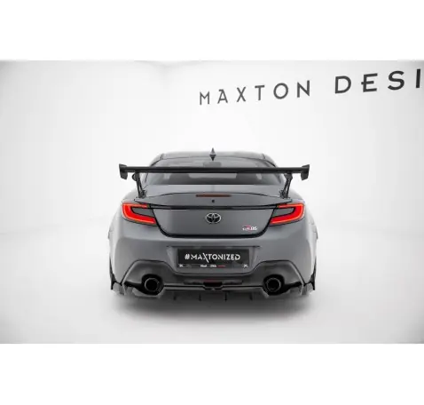 Carbon Spoiler With External Brackets Uprights Toyota GR86 / Subaru BRZ Mk2