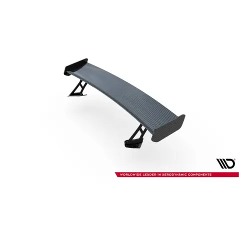 Carbon Spoiler With External Brackets Uprights Toyota GR86 / Subaru BRZ Mk2