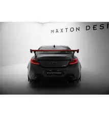 Carbon Spoiler With External Brackets Uprights + LED Toyota GR86 / Subaru BRZ Mk2