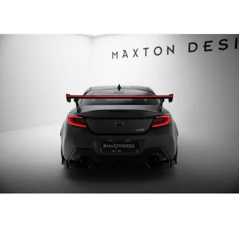 Carbon Spoiler With External Brackets Uprights + LED Toyota GR86 / Subaru BRZ Mk2