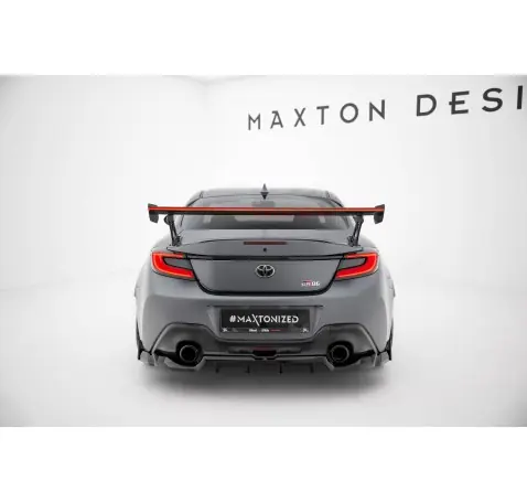 Carbon Spoiler With External Brackets Uprights + LED Toyota GR86 / Subaru BRZ Mk2