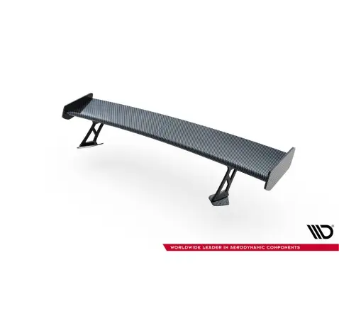 Carbon Spoiler With External Brackets Uprights + LED Toyota GR86 / Subaru BRZ Mk2