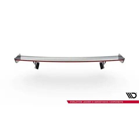 Carbon Spoiler With External Brackets Uprights + LED Toyota GR86 / Subaru BRZ Mk2