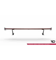 Carbon Spoiler With External Brackets Uprights + LED Toyota GR86 / Subaru BRZ Mk2