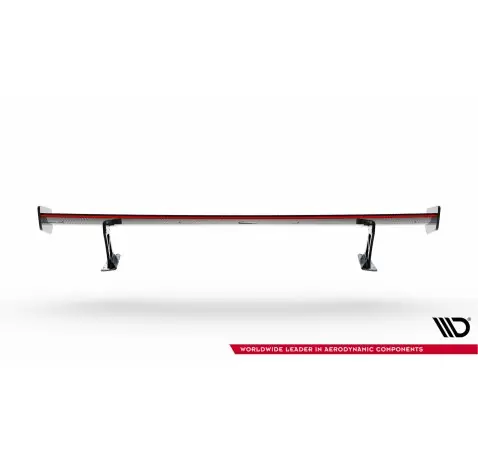 Carbon Spoiler With External Brackets Uprights + LED Toyota GR86 / Subaru BRZ Mk2