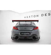 Carbon Spoiler With Internal Brackets Uprights + LED Toyota GR86 / Subaru BRZ Mk2