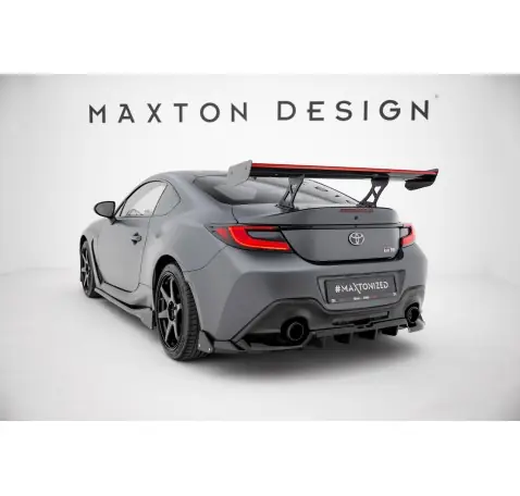 Carbon Spoiler With Internal Brackets Uprights + LED Toyota GR86 / Subaru BRZ Mk2