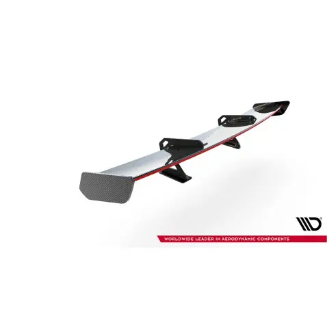 Carbon Spoiler With Upper Swan Mounting + LED Toyota GR86 / Subaru BRZ Mk2