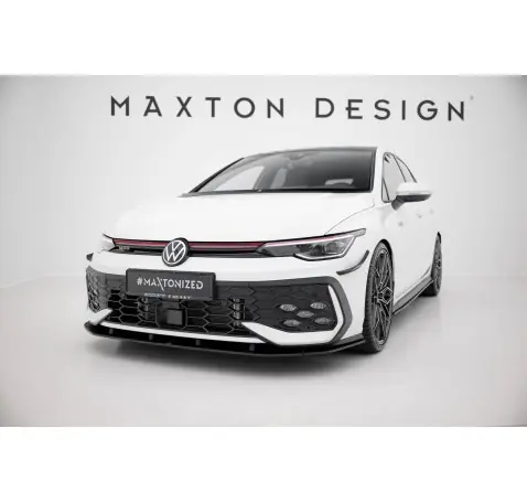 Street Pro Lame Du Pare-Chocs Avant Volkswagen Golf GTI / GTE / R-Line Mk8 Facelift