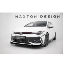 Street Pro Lame Du Pare-Chocs Avant + Flaps Volkswagen Golf GTI / GTE / R-Line Mk8 Facelift