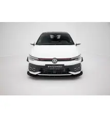Street Pro Lame Du Pare-Chocs Avant + Flaps Volkswagen Golf GTI / GTE / R-Line Mk8 Facelift