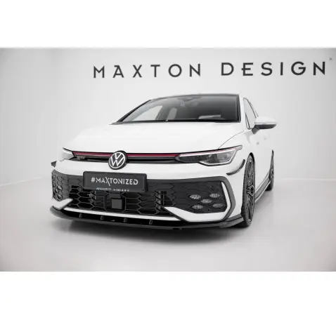 Lame Du Pare-Chocs Avant V.5 Volkswagen Golf GTI / GTE / R-Line Mk8 Facelift