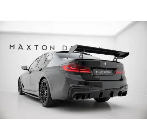 Carbon Spoiler With Internal Brackets Uprights BMW 5 / M5 Sedan G30 / F90