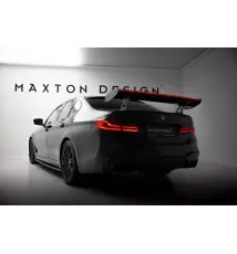 Carbon Spoiler With Internal Brackets Uprights + LED BMW 5 / M5 Sedan G30 / F90