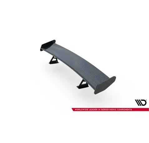 Carbon Spoiler With Internal Brackets Uprights + LED BMW 5 / M5 Sedan G30 / F90