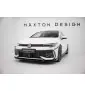 Lame Du Pare-Chocs Avant V.2 + Ailerons Volkswagen Golf GTI / GTE / R-Line Mk8 Facelift
