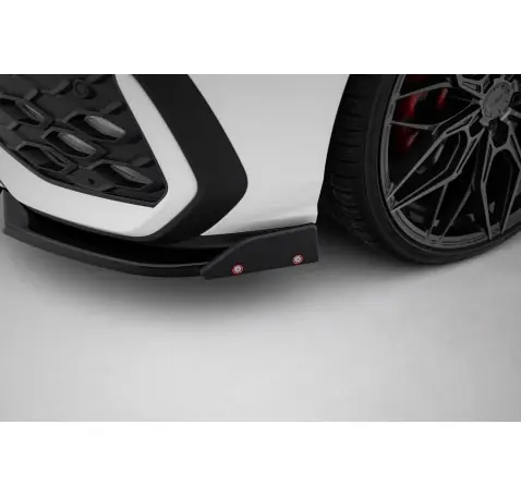 Lame Du Pare-Chocs Avant V.2 + Ailerons Volkswagen Golf GTI / GTE / R-Line Mk8 Facelift