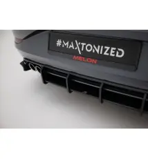 Street Pro Central Diffuseur Arriere + Flaps Volkswagen Polo GTI Mk6 Facelift