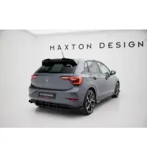 Street Pro Central Diffuseur Arriere + Flaps Volkswagen Polo GTI Mk6 Facelift