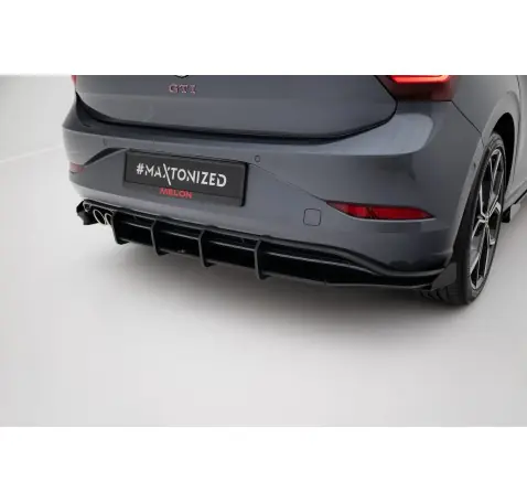 Street Pro Central Diffuseur Arriere + Flaps Volkswagen Polo GTI Mk6 Facelift