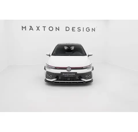 Street Pro Lame Du Pare-Chocs Avant V.2 Volkswagen Golf GTI / GTE / R-Line Mk8 Facelift