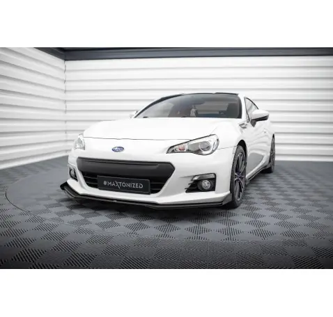 Street Pro Lame Du Pare-Chocs Avant V.1 + Flaps Subaru BRZ Mk1