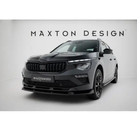 Lame Du Pare-Chocs Avant V.2 Skoda Kamiq Monte Carlo Mk1 Facelift