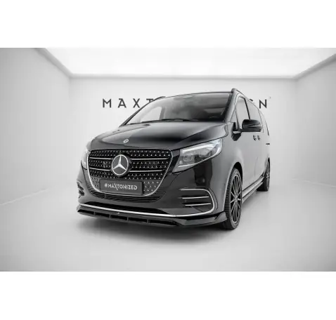 Lame Du Pare-Chocs Avant Mercedes-Benz V AMG-Line W447 Facelift 2 Lame Du Pare-Chocs Avant Mercedes-Benz V AMG-Line W447 Facelift 2