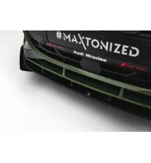 Street Pro Lame Du Pare-Chocs Avant V.1 + Flaps Audi S3 Sportback / A3 S-line Sportback 8Y Facelift